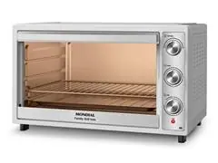 Forno Elétrico Mondial Family Grill 60L Branco/Inox 1800W 110V