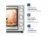 Forno Elétrico Mondial Family Grill 60L Branco/Inox 2000W 220V - 4