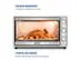 Forno Elétrico Mondial Family Grill 60L Branco/Inox 2000W 220V - 6