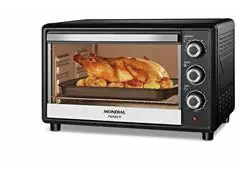 Forno Elétrico Mondial Family II 42L Preto/Inox 1600W 110V - 0