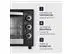 Forno Elétrico Mondial Family II 42L Preto/Inox 1600W 110V - 4