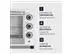 Forno Elétrico Mondial Family II 42L Branco/Inox 1600W 110V - 4