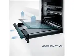 Forno de Embutir Elétrico Electrolux 80L Time e Convecção Espelhado - 4