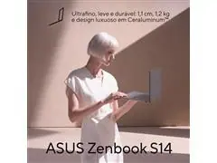 Notebook ASUS Zenbook S14 Intel 7 355 16GB 512GB SSD W11 14"OLED - 2