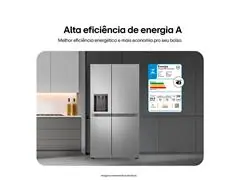Refrigerador Side by Side LG 02 Portas Frost Free Inverter 638L Inox - 4