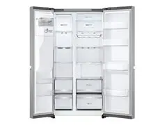 Refrigerador Side by Side LG 02 Portas Frost Free Inverter 638L Inox - 6