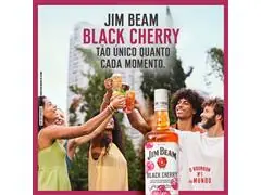 Jim Beam Licor Cherry 1L - 2