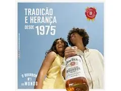 Jim Beam Whiskey Bourbon White 1L - 3