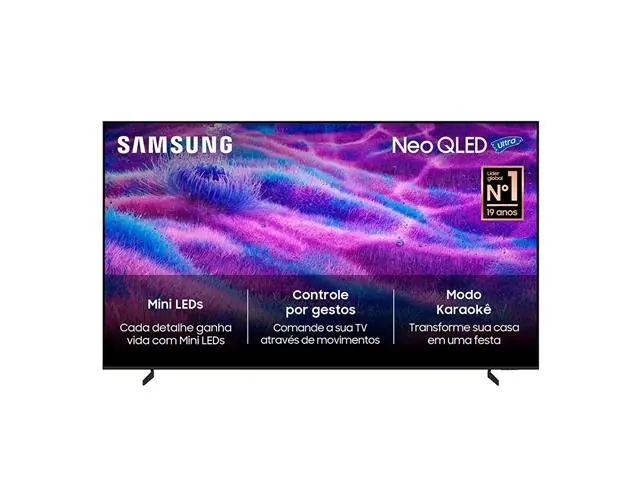 Smart TV Samsung Super Big Neo QLED Ultra 4K 100”P Mini Led Modo AI