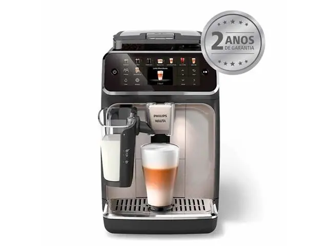 Cafeteira Espresso Superautomática LatteGo Preta e Cromada 220W