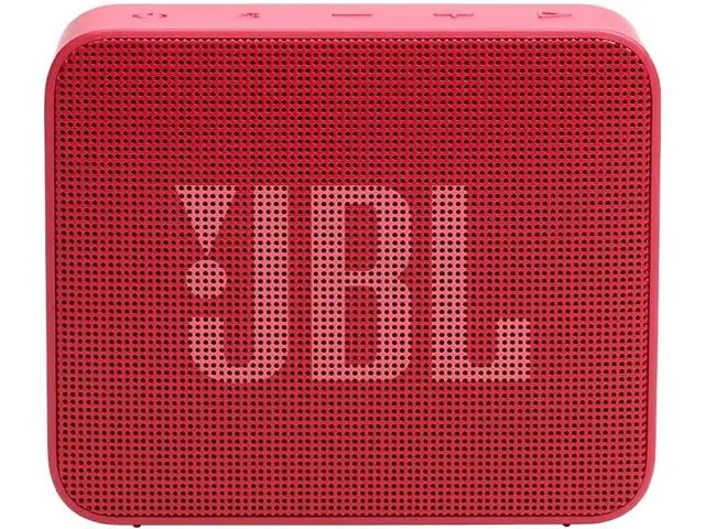 Caixa de Som Portátil JBL Go Essential 2 3W Bluetooth  Vermelha