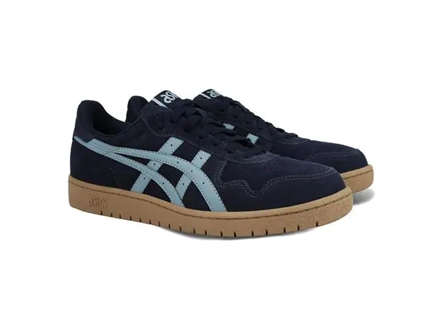 Tênis Asics Japan S Camurça 402 Midnight/Slate Blue Masc Tam 44
