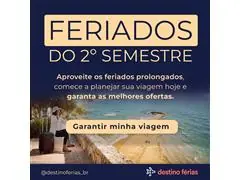 PACOTES DE VIAGEM – 2º SEMESTRE/26