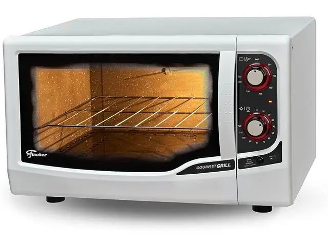Forno Elétrico Fischer GOURMET GRILL Bancada 44L BRANCO G II 220V