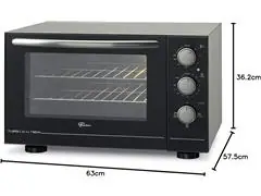 Forno Elétrico Fischer  GRILL TURBO 2.4  NEW Bancada 48L 220V - 2