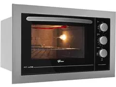 Forno Elétrico Fischer FIT LINE Embutir 48L Inox 110V - 3