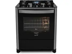 Fogão de Piso Fischer 5Q TC GRAN CHEFF Gás  Inox c/Grill 220V
