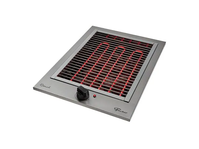 Churrasqueira Cooktop Fischer Eletrica com pedra Vulcanica 220V