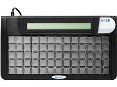 Teclado PDV Gertec TEC-E 65 Teclas Preto sem Grade USB - 00410756 - 0