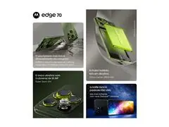 Smartphone Motorola Edge 70 5G 256GB 8GB Bronze Green - 3