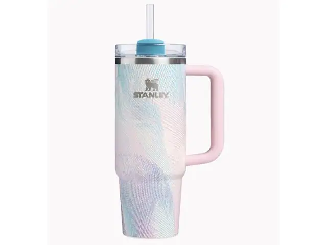 Copo Quencher Stanley Sea Glass Plume 591ml