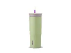 Copo Térmico Owala Tumbler Inox Com Canudo 710Ml Green Hip Cactus