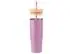 Copo Térmico Owala Tumbler Inox Com Canudo 710ml Purple Smell - 3