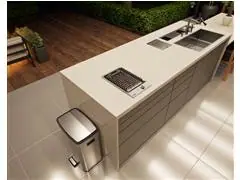 Cooktop Elétrico Tramontina Dominó BBQ IX 30 220 V - 2