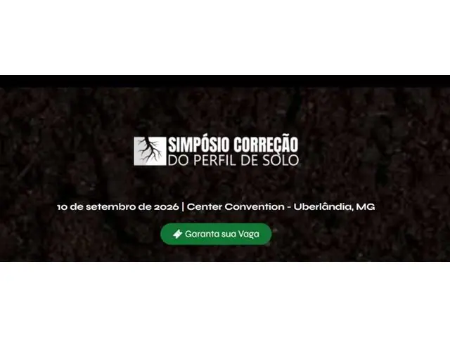 SIMPOSIO CORREÇÃO PERFIL DO SOLO 2026