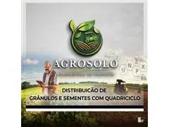 AGROSOLO AGRICULTURA DE PRECISÃO - DISTRIBUIÇÃO DE GRANULOS E SEMENTES