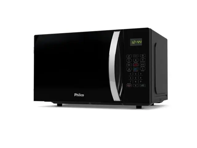 Micro-ondas Philco 28L Limpa Fácil PMO30P Preto 110V