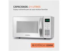 Micro-ondas Mondial 21L MO-01-21-W Branco 110V - 1