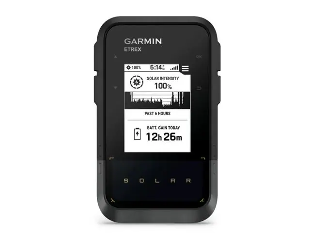 GPS Portátil Garmin eTrex Solar WW 010-02782-00