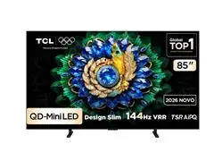 Smart TV Samsung 75" Polegadas QLED Ultra 4K Q7F 2025, Processador com