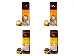 Combo Mix 3 Corações: 2x Cappuccino Classic + 2x Cappuccino Havanna
