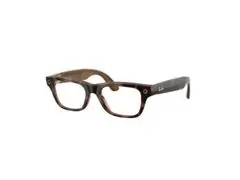 ÓCULOS RAY-BAN META BLAZER OPTICS | HAVANA, CLEAR - 0