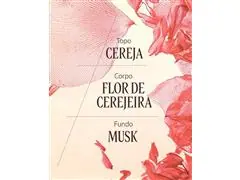 Loção Corporal Perfumada Fleurs de Cerisier 75mL (Flor de Cerejeira) - 2