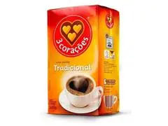 Café Torrado e Moído 3 Corações Tradicional 500g 10 Unidades - 1