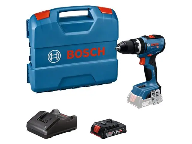 Furadeira de Impacto Bosch Gsb 18V-65 com Maleta e 1 Bateria 2,0AH