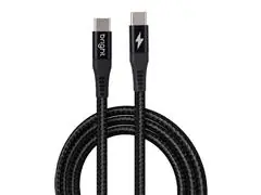 Cabo USB-C BRIGHT Preto 3A 1 Metro - 0