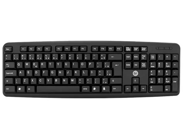Combo Mouse e Teclado BRIGHT com Fio Corporativo Básico