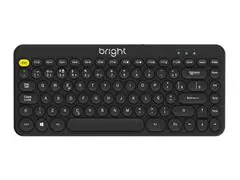 Teclado sem Fio BRIGHT Dual Mode Freedom Preto