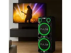 Caixa de Som Pulse Torre Double 12"pol LED 2700w - Bivolt - 3
