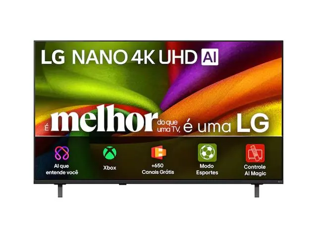 Smart TV LG 75" 4K UHD Nanocell com Inteligência Artificial