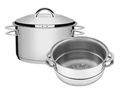 Cuscuzeira Tramontina Aço Inox 2Pçs 16cm - 0