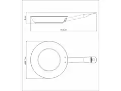 Frigideira Tramontina Aço Inox Antiaderente Profess Ø 26cm - 4