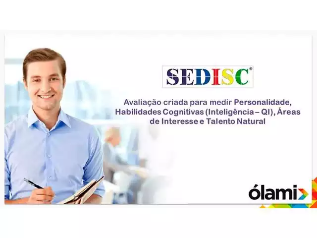 Avaliação SeDISC - Inteligência + DISC - Ólami