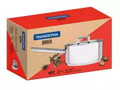 Panela em Aço Inox Tramontina Brava 16cm - 2