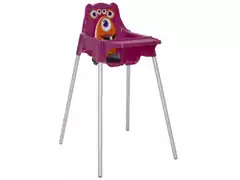 Cadeira Infantil Alta Tramontina Monster Rosa - 1