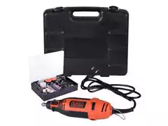 Kit Micro Retífica 180W Black & Decker com 113 Acessórios